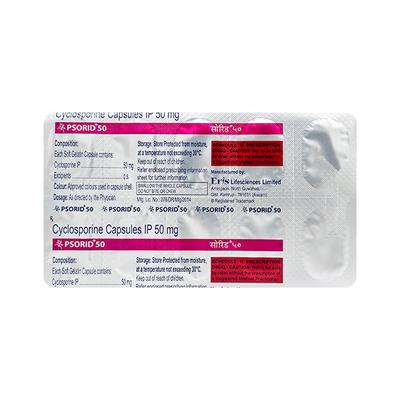 PSORID 50 Capsule 10's - Auto Immune Disease-Imm