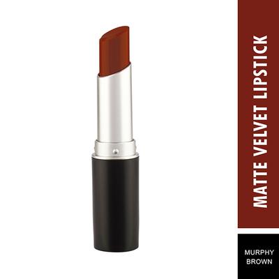 Swiss Beauty Smooth Velvet Matte Lipstick - (Murphy Brown) 3.2 gm - Lipsticks