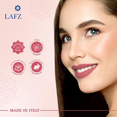 Lafz Velvet Matte Lipstick, Sheer Mauve 4.5 gm - Lipsticks