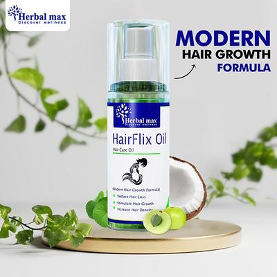 Herbal Max HairFlix Hair Care Oil 100 ml - Hair Oils