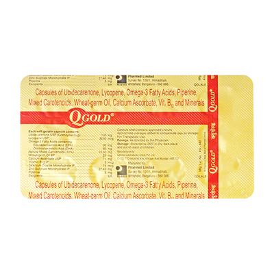 Q Gold Capsule 10'S - Supplements-Vam