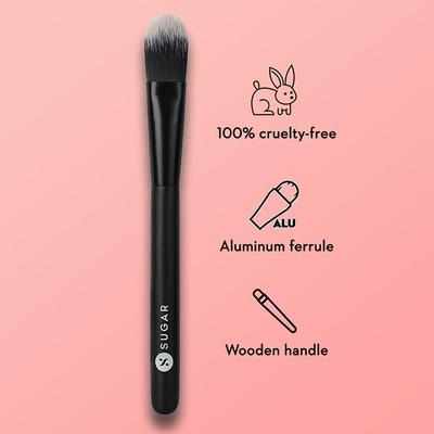 SUGAR Cosmetics Blend Trend Foundation Brush - 051 Flat 36 gm - Foundation