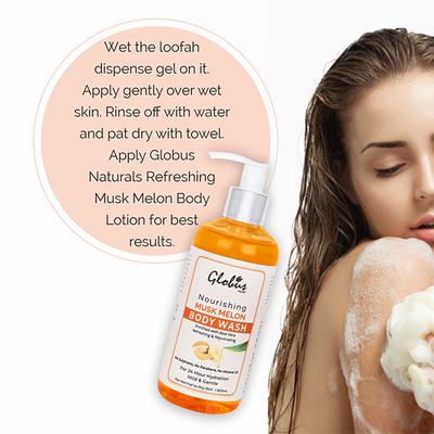 Globus Naturals Nourishing Muskmelon Body Wash 300 ml - Shower Gels & Body Wash