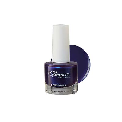 Glimmer Nail Enamel Precious Blue 8 ml - Nail Polish