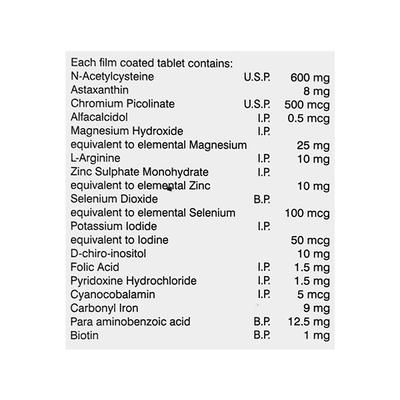 Ovasafe Tablet 10'S - Supplements-Vam