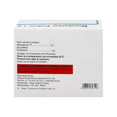 Rowasa Pellet 1gm - Ulcerative Colitis/Bowel Inflammatory Disease-GIT