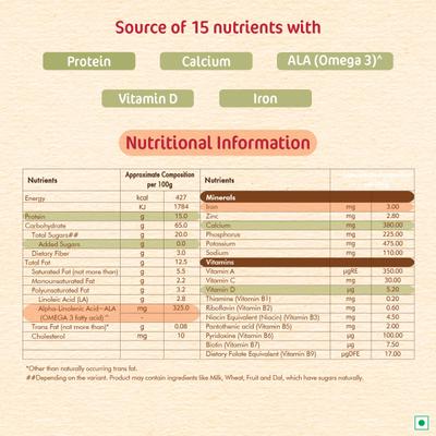 Nestle Cerelac Baby Food Cereal No Refined Sugar No Preservatives - Wheat Apple Carrot (For 6 to 24 Months Baby) 300 g - Baby And Infant Supplements
