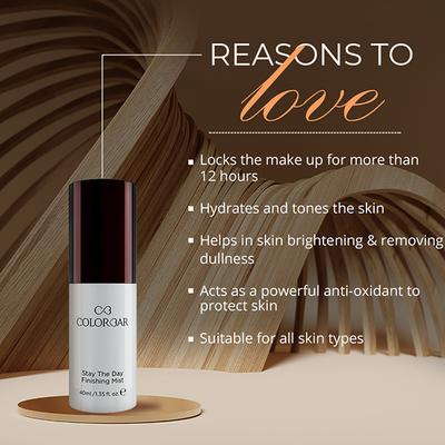 Colorbar Stay The Day Finishing Mist Mini 40 ml - Setting Spray