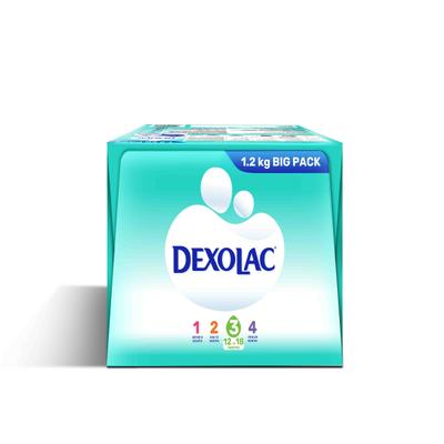 Dexolac Stage 3 (12-18 Months) Powder 1.2 kg (Refill Pack) 1's - Baby And Infant Supplements