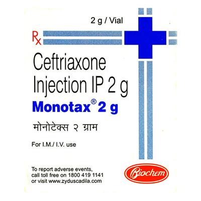 MONOTAX 2gm Injection 1's - Bacterial Infections-Cep