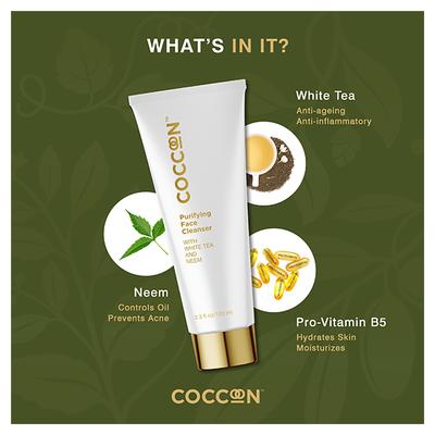 Coccoon Purifying Face Cleanser 100 ml - Face Wash & Cleansers