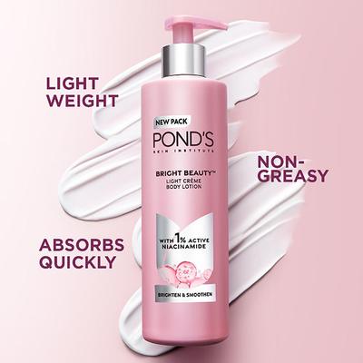 Pond's Triple Vitamin Institute Niacinamide Soft Glowing Skin Nourishing Lotion 600 ml - Lotions & Creams