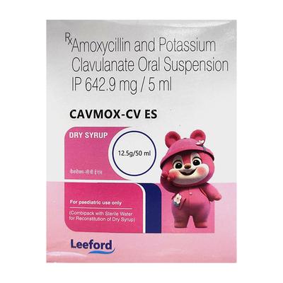 CAVMOX CV ES Dry Syrup 50ml - Bacterial Infections-Pen
