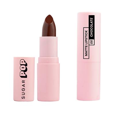 SUGAR POP Matte Lipstick - 05 Chocolate 4.2 gm - Lipsticks