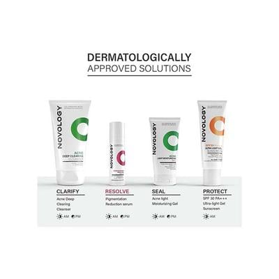 Novology Pigmentation Reduction Serum For Dark Spots & Acne Marks for Combination-Oily Skin 30 ml - Face Serum