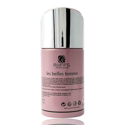 RiiFFS Luxury Les Belles Femme Body Spray for Women 250 ml - Women Perfumes (Edt/Edp)