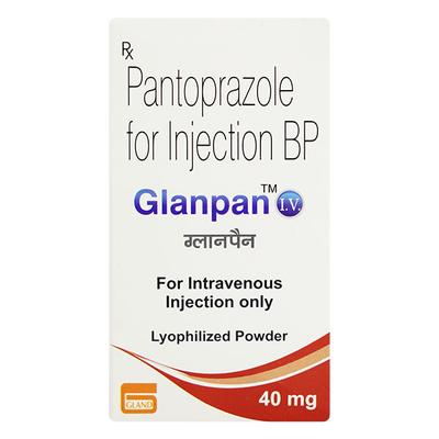 Glanpan 40mg Injection 1'S - Ulcer/Reflux/Flatulence-Aaa