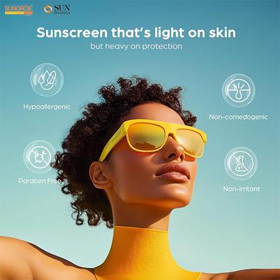 SUNCROS NEW SPF 50+ PA +++ MATTE FINISH SOFT Gel 50g - Sun Protectors-Emo