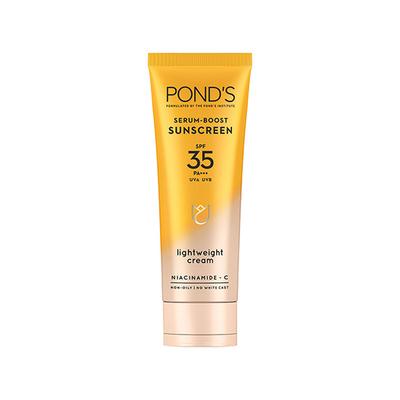 Ponds Serum Boost Sunscreen Cream Spf 35 15 gm - Body Sunscreen