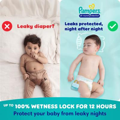 Pampers All Round Protection Diaper Pants (L) 9's - Diapers & Wipes