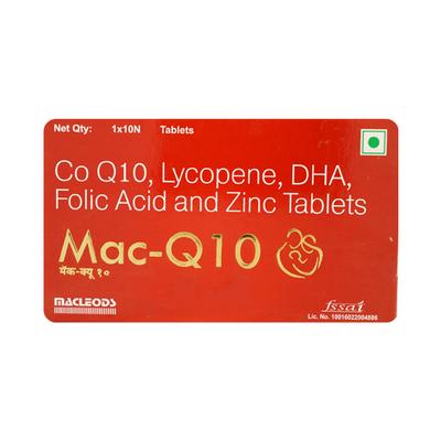 MAC Q10 Tablet 10'S - Supplements-Vam