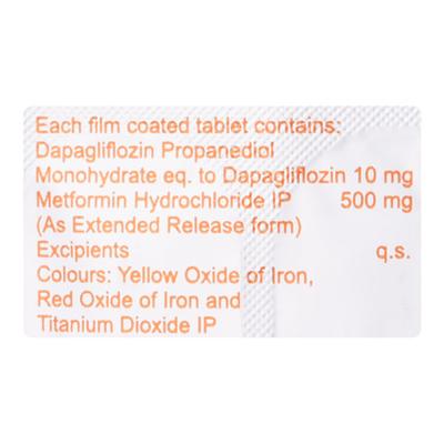 DGSON M 10/500 Tablet 10's - Diabetes-Ant