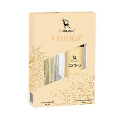 Ramsons Exotica Gift Pack (1 EDP - 100ml & 1 Body Spray - 200ml) 2's - Perfumes (Edt/Edp)