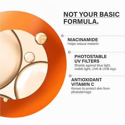 Novology SPF 50 PA++++ Tinted Sunscreen for Pigmentation, for All Skin Types, Natural Finish 50 gm - Body Sunscreen