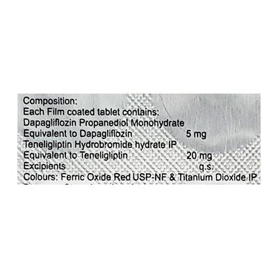 DYNAGLIPT D 5 Tablet 10's - Diabetes-Ant