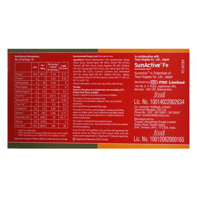 Vitcofol HB Capsule 10'S - Iron Supplement/Anaemia-Vma