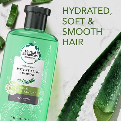 Herbal Essences Real Aloe & Bamboo Shampoo For Soft Smooth Hair Sulfate and Paraben Free 400 gm - Shampoos