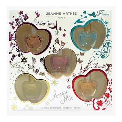 Jeanne Arthes Amore Mio Gift Set (Mini 7ml x O/Fore/I Lov/Passion/WP) 35 ml - Perfumes (Edt/Edp)