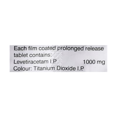 Epilive ER 1000mg Tablet 10'S - Epilepsy/Convulsion-Ant