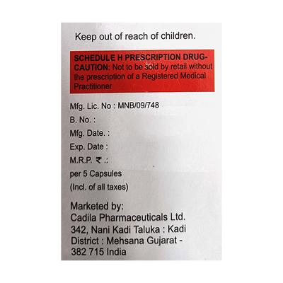 TEMCAD 20 Capsule 5's - Cancer Oncology-Cyt