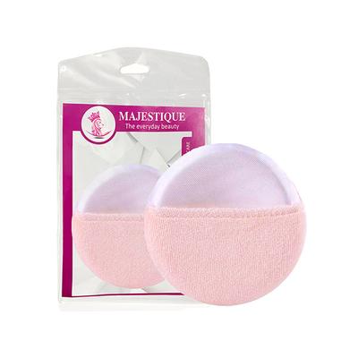 Majestique Powder Puff, Puff, Cotton Pad, Super Soft Pure Cotton Puff 1's - Sponges & Applicators