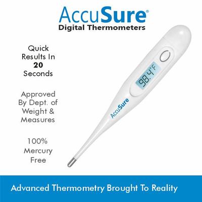 Accusure Digital Thermometer (MT - 1027A) - Thermometer & Oximeter