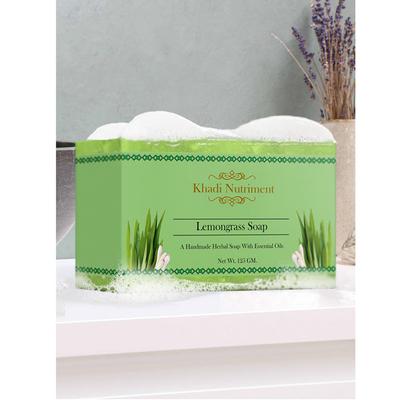 Nutriment, Khadi Nutriment Lemongrass Soap 125 gm - Soaps