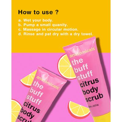 Anatomicals Citrus Body Scrub 200 ml - Scrubs & Exfoliants