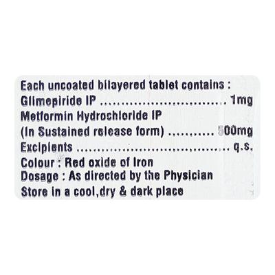 MINGLIP G 1 Tablet 10's - Diabetes-Ant