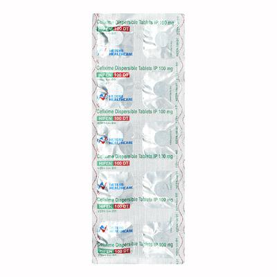 Hifen DT 100mg Tablet 10'S - Bacterial Infections-Cep