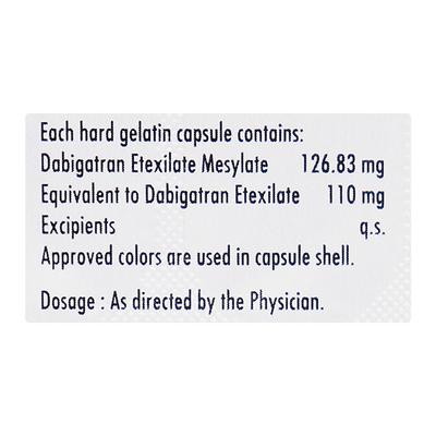Dablexa 110mg Capsule 10'S - Blood Clot-Ant