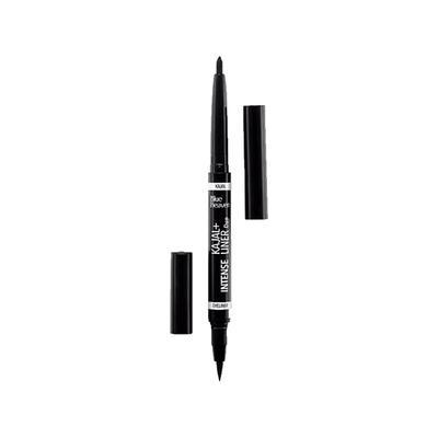 Blue Heaven Intense Duo Kajal + Eyeliner, Black (0.55ml+0.30gm) 1's - Eyeliners