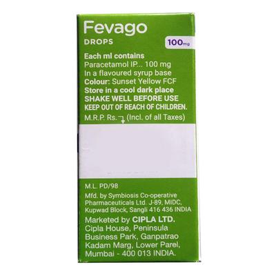 Fevago 100mg Peppermint Flavour Drops 15ml - Fever-Non