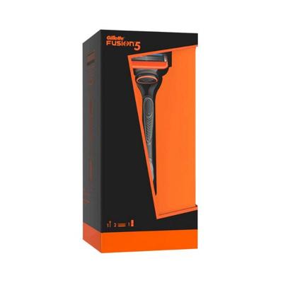 Gillette Fusion Premium Gift Set for Men 1 Gillette Fusion Manual Razor, 2 Gillette Fusion Cartridges, 1 Travel Case 501 gm - Razors & Cartridges