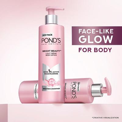 POND'S Triple Vitamin Moisturising Body Lotion for Soft Smooth Radiant Skin Glow 275 ml - Lotions & Creams