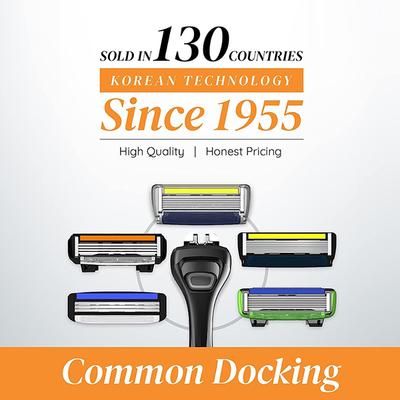 LetsShave Pro 4 Razor Blades - Men 12's - Razors & Cartridges