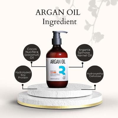 Beauty Garage Argan Oil Bouncy-Curly Cream 250 ml - Hair Creams