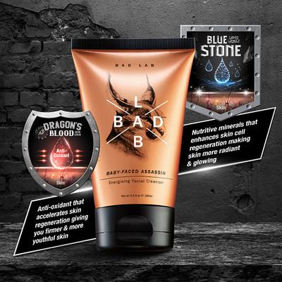 Bad Lab Baby-Faced Assassin Energising Facial Cleanser 100 ml - Face Wash & Cleansers