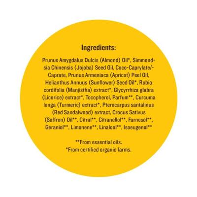 SoulTree Radiance Face Oil with Saffron & Turmeric 30 ml - Face Oils