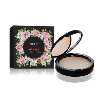 SERY Go Bare Compact Powder with Vitamin E and SPF 15 - True Caramel 9 gm - Compact Powder